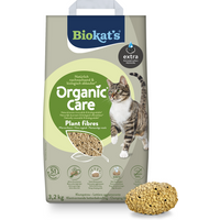 3.2kg (8L) Organic Care Plant Fibres Extra Biokat's litière pour chat