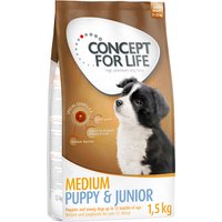 Concept for Life Medium Puppy & Junior - 1,5 kg