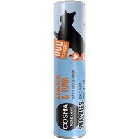 Ekonomipack: 5 x Cosma Snackies DUO 2 in 1 - Kycklingbröst & tonfiskfilé (totalt 130 g)