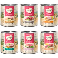 Feringa Classic Meat Menu 6 x 800 g - Mixpack I (Anka, Kanin, Öring, Lax, Fjäderfä, Lamm)