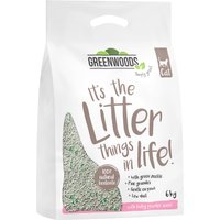Greenwoods klumpbildande strö av naturlera - 12 kg
