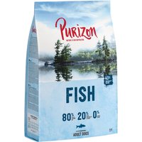 1kg Purizon sans céréales Adult poisson - Croquettes pour chien