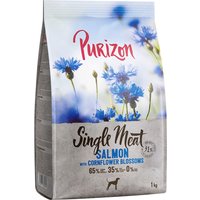 Purizon Single Meat Salmon & Spinach with Cornflower Blossoms - 1 kg