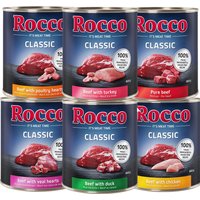 Blandat provpack: Rocco Classic 6 x 800 g - Classic Mix 2: 6 sorter