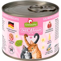 6x200g DeliCatessen saumon / dinde Granatapet - Nourriture pour Chat