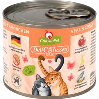 GranataPet DeliCatessen 6 x 200 g - Kalv & kanin