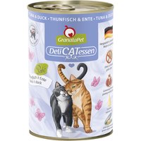 GranataPet DeliCatessen 6 x 400 g - Tonfisk & anka