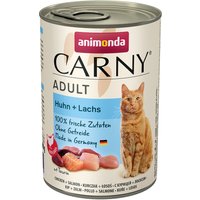 24x400g Adult poulet, saumon Animonda Carny - Pâtée pour chat