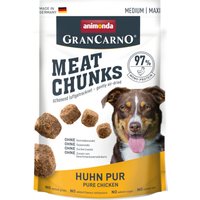 animonda Gran Carno Meat Chunks Medium / Maxi Snack per cani - 80 g Pollo puro