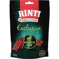 RINTI Singlefleisch Exclusive Snack 50 g - Hjort Pur