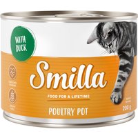 Smilla Poultry Pot 6 x 200 g - Mört fjäderfäkött med anka