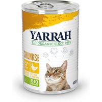 6x405g Chunks Yarrah, poulet en sauce pour Chat