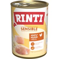 Ekonomipack: RINTI Sensible 12 x 400 g - Kyckling & ris
