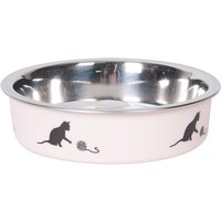 Gamelle 160mL Karlie Ascar, 10 cm de diamètre, rose - pour chat
