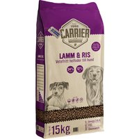 Carrier Lamm & ris hundfoder - Ekonomipack: 2 x 15 kg