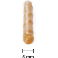 Barkoo Bâtonnets torsadés à mâcher (peau de bœuf) pour chien 4 x 100 bâtonnets de 12,5 cm (2,8 kg)