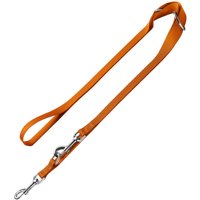 HUNTER London justerbart koppel, orange - 200 cm långt, 15 mm brett