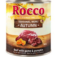 Rocco Autumn Menu Vilt & pumpa - Ekonomipack: 24 x 800 g