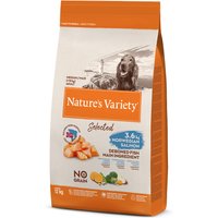 12kg Nature's Variety Selected Medium Adult saumon de Norvège - Croquettes pour chien