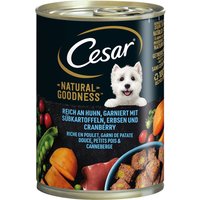 Cesar Natural Goodness 12 x 400 g Alimento umido per cani - Pollo