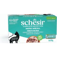 Schesir Complete Nutrition filé i gelé 6 x 50 g i burk - Tonfisk med guldsparid