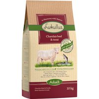 Lukullus kallpressat nötkött & öring  - Ekonomipack: 2 x 10 kg