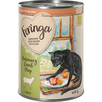Lot Feringa Recettes sélectionnées 24 x 400 g pour chat - romarin, côtelette d'agneau
