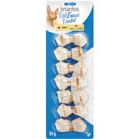 Briantos Deli Bones Dental osso com nó para cães - Pack económico: 42 x 5 cm (504 g)