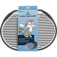 Soft Touch Track Mat - toalettmatta för kattlådan - Silver