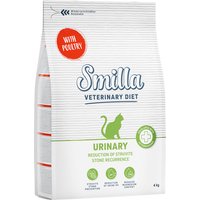 4kg Smilla Veterinary Diet Urinary volaille - Croquettes pour chat