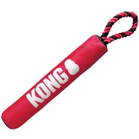 Jouet KONG Signature Stick avec corde environ L 30 x 5 cm de diamètre - Jouet pour chien