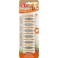 8in1 Delights Strong, os à mâcher pour chien - taille XS, 140 g (7 os)