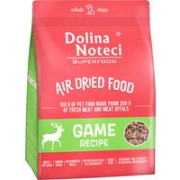 Dubbelpak: 2x1kg Dolina Noteci Superfood Adult droogvoer met wild droogvoer voor honden