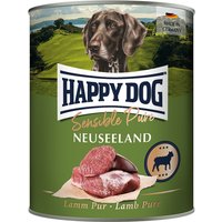 Happy Dog Sensible Pure 6 x 800 g - New Zeeland (lamm pur)