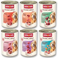 6x400g animonda GranCarno Original Adult lot mixte 1 (6 variétés) Pâtée pour chien