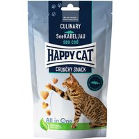 Happy Cat Culinary Crunchy Snack, cabillaud pour chat - 70 g