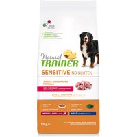 12kg Trainer Natural Sensitive adulte avec lapin nourriture pour chien sèche