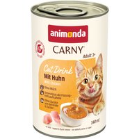 12x140ml Animonda Carny Cat Drink poulet lait pour chat