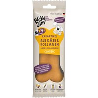 3x60 g Lucky Jim Os à mâcher M fromage et collagène Classic Friandises pour chien