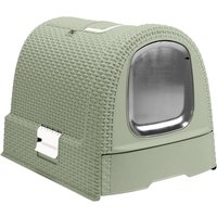 Curver kattlåda - Grön: L 51 x B 38,5 x H 39,5 cm
