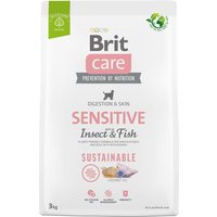 Brit Care Dog Sustainable Sensitive Pesce & Insetti Crocchette cane - 3 kg