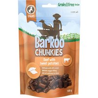 Barkoo Chunkies Bâtonnets fourrés 100 g pour chien - bœuf, patates douces (100 g)
