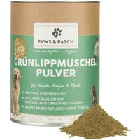 150g PAWS & PATCH poudre de moules aux orles verts Aliment complet pour chien
