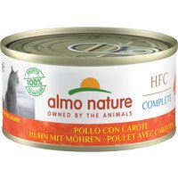 Almo Nature HFC Complete 6 x 70 g pour chat - poulet, carottes
