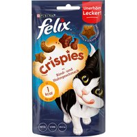 Felix Crispies Friandises pour chat - bœuf, poulet (45 g)