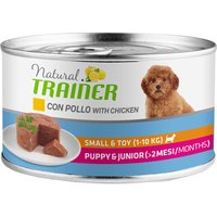 Natural Trainer Maintenance Small & Toy Puppy - 6 x 150 g (kyckling)