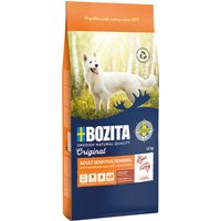 Bozita Original Adult Sensitive Skin & Fur med lax & ris - vetefritt - 12 kg