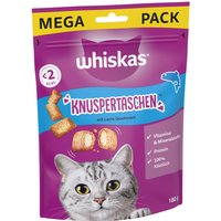 Whiskas Snacks Crocantes - Pack económico: salmão (4 x 180 g)