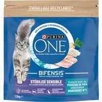 PURINA ONE Sterilised Sensitive med havsfisk - 1,5 kg