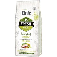 Brit Fresh Eend met gierst Active Run & Work - 12 kg